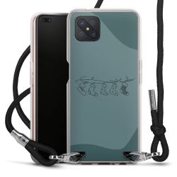 Carry Case Fabric black/silver