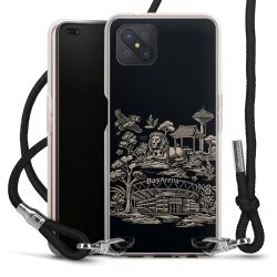 Carry Case Stoff schwarz/silber