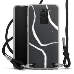 Carry Case Transparent Fabric black/silver