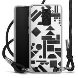 Carry Case Transparent Fabric black/silver