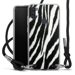 Carry Case Transparent Fabric black/silver