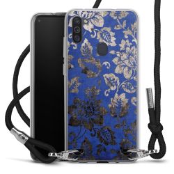 Carry Case Transparent Fabric black/silver