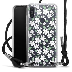 Carry Case Transparent Fabric black/silver