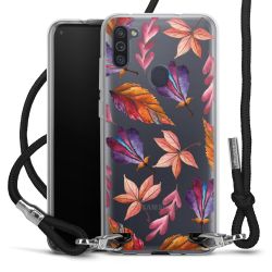 Carry Case Transparent Fabric black/silver