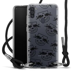 Carry Case Transparent Fabric black/silver