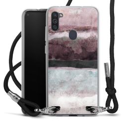 Carry Case Transparent Fabric black/silver