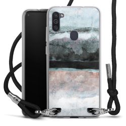 Carry Case Transparent Fabric black/silver