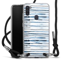 Carry Case Transparent Fabric black/silver