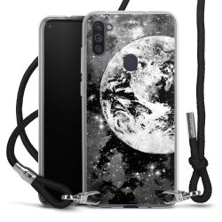 Carry Case Transparent Fabric black/silver