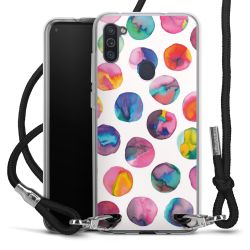 Carry Case Transparent Fabric black/silver