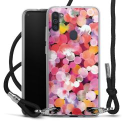 Carry Case Transparent Fabric black/silver