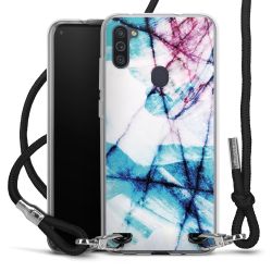 Carry Case Transparent Fabric black/silver