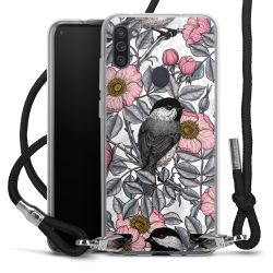 Carry Case Transparent Fabric black/silver