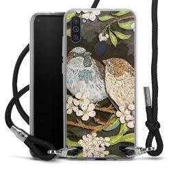 Carry Case Transparent Fabric black/silver