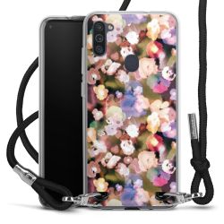 Carry Case Transparent Fabric black/silver