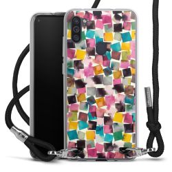 Carry Case Transparent Fabric black/silver