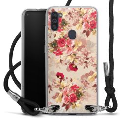 Carry Case Transparent Fabric black/silver