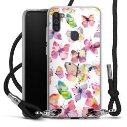 Carry Case Transparent Fabric black/silver