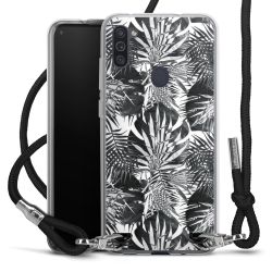 Carry Case Transparent Fabric black/silver