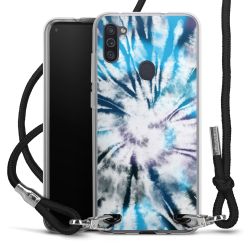 Carry Case Transparent Fabric black/silver