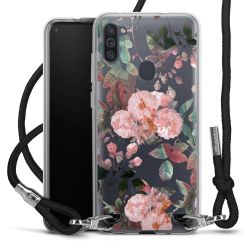 Carry Case Transparent Fabric black/silver