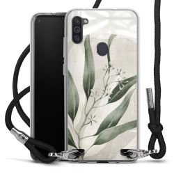 Carry Case Transparent Fabric black/silver