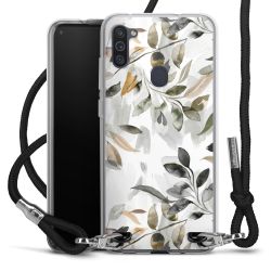 Carry Case Transparent Fabric black/silver