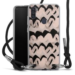 Carry Case Transparent Fabric black/silver