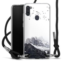 Carry Case Transparent Fabric black/silver