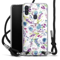 Carry Case Transparent Fabric black/silver