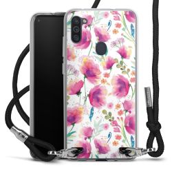 Carry Case Transparent Fabric black/silver