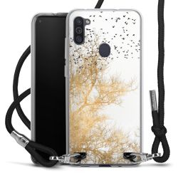 Carry Case Transparent Fabric black/silver