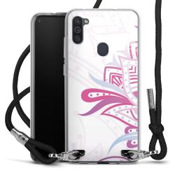 Carry Case Transparent Fabric black/silver