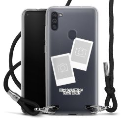 Carry Case Stoff schwarz/silber