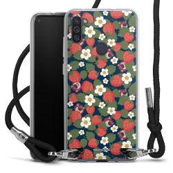 Carry Case Stoff schwarz/silber