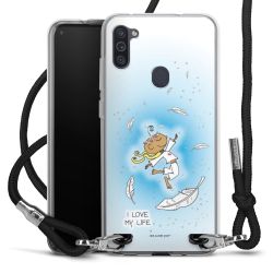 Carry Case Stoff schwarz/silber