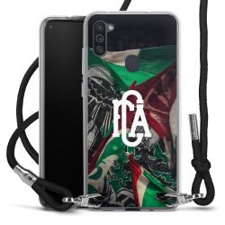 Carry Case Stoff schwarz/silber