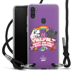 Carry Case Stoff schwarz/silber