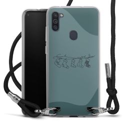 Carry Case Fabric black/silver