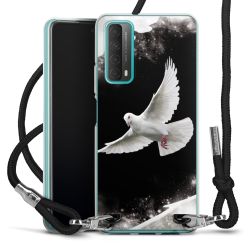 Carry Case Transparent Fabric black/silver