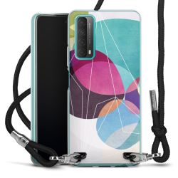 Carry Case Transparent Fabric black/silver