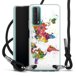 Carry Case Transparent Fabric black/silver