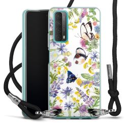 Carry Case Transparent Fabric black/silver