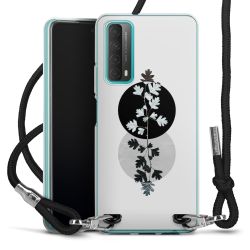 Carry Case Transparent Fabric black/silver