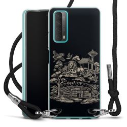 Carry Case Stoff schwarz/silber