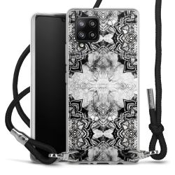 Carry Case Transparent Fabric black/silver