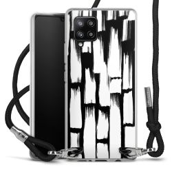 Carry Case Transparent Fabric black/silver