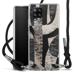 Carry Case Transparent Fabric black/silver