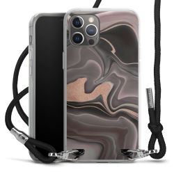 Carry Case Transparent Fabric black/silver