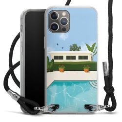 Carry Case Stoff schwarz/silber